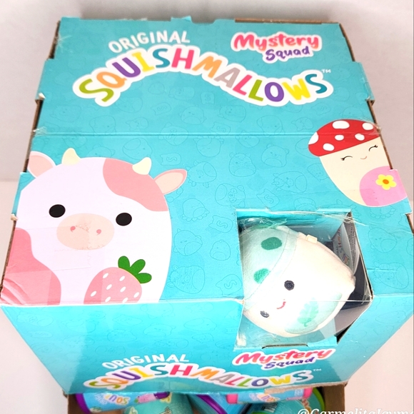 SAKINA - Red Mushroom โ๏ธ The BEST Squad Micro Mallows!! Original Squishmallow - Picture 7 of 9